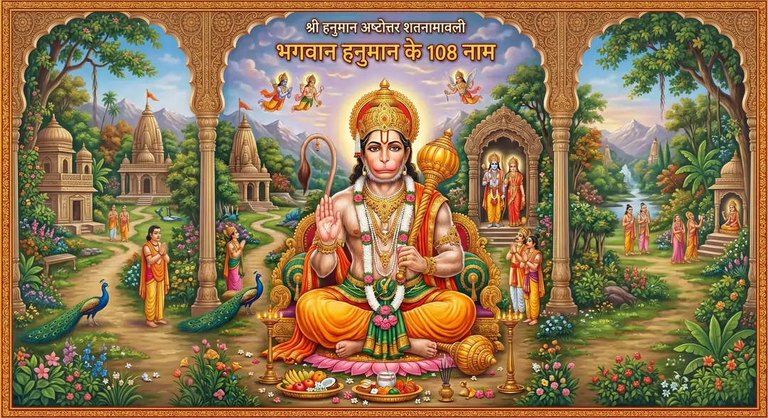 हनुमान जी के 108 नाम अर्थ सहित गीता प्रेस